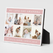 We houden van je oma Plaque Fotoplaat (Zijkant)