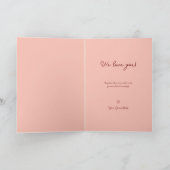 We houden van je oma Six Photo met Text Red Feestdagen Kaart (Binnen)