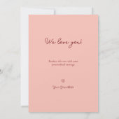 We houden van je oma Six Photo met Text Red Heart (Achterkant)