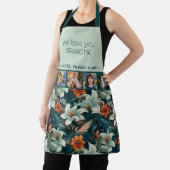 We houden van je Oma Tropical Flowers 5 Foto Schort (Insitu)