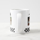 We houden van je Opa 5 Foto's Keepsake Grote Koffiekop (Achterkant)