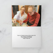 We houden van je | Opa Day Custom Photo Bedankkaart (Binnen)