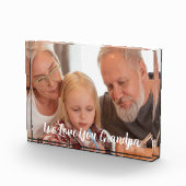 We houden van je opa fotoblok (Rechts)