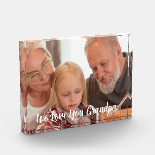 We houden van je opa fotoblok (Links)