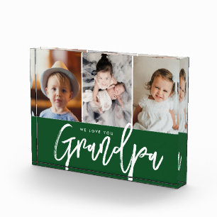 We houden van je opa foto's van kleinkinderen