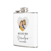 We houden van je, opa | gepersonaliseerde kolf heupfles (Links)