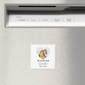 We houden van je, opa | gepersonaliseerde magneet (Insitu (Vaatwasser))