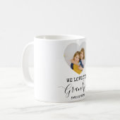 We houden van je, opa | Gepersonaliseerde Mug Hear Koffiemok (Voorkant links)