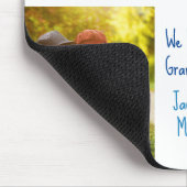 We houden van je Opa Kleinkinderen Fotocollage Muismat (Hoek)