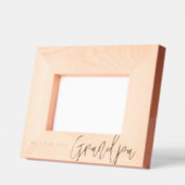 We houden van je Opa Moderne Typografie Gegraveerde Lijstjes (Links)