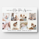 We houden van je, Opa Plaque Fotoplaat (voorkant)