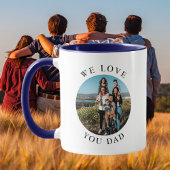 We houden van je pa cirkel foto mok