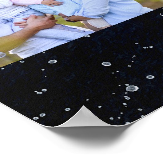 We houden van je, pap | 8 Foto Poster (Hoek)