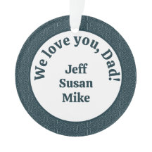 We houden van je, pap!