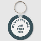 We houden van je, pap! sleutelhanger (Voorkant)