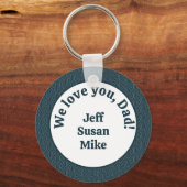 We houden van je, pap! sleutelhanger (Voorkant)