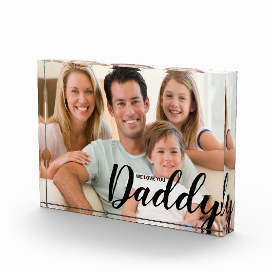 WE houden van je papa Aangepaste foto (Rechts)