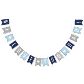 We houden van je papa blauw marine grijs vaders da vlaggetjes (Alle)