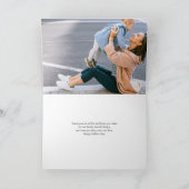 We houden van je papa handgeschreven script fotoka kaart (Binnen)