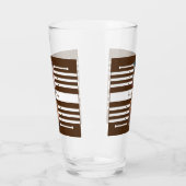 We houden van je Papa kinder foto's bruin bier Glas (Links)