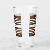 We houden van je Papa kinder foto's bruin bier Glas (Rechts)