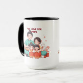 WE HOUDEN VAN JE, PAPA MOK (Voorkant links)