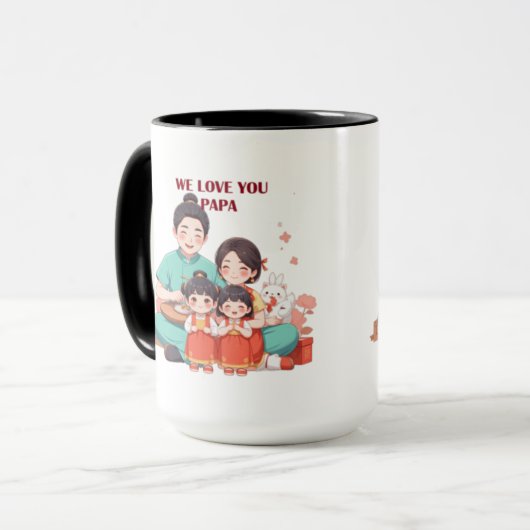 WE HOUDEN VAN JE, PAPA MOK (Voorkant links)