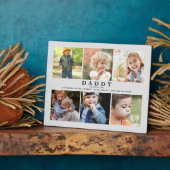 We houden van je papa Names Foto Collage II Fotoplaat (Zijkant)
