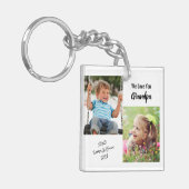 We houden van je persoonlijke foto's Sleutelhanger (Voorkant Links)