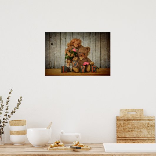 We houden van je poster (Keuken)