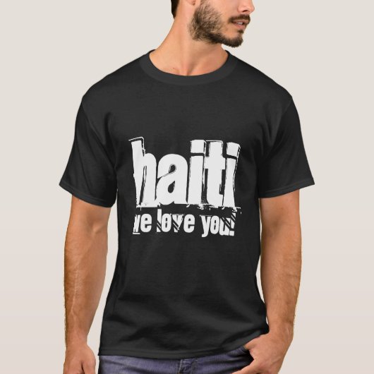 We houden van je! t-shirt (Voorkant)