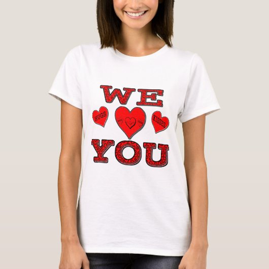 We houden van je t-shirt (Voorkant)