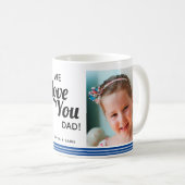 We houden van je vader 2 Afbeeldingen Koffiemok (Voorkant rechts)