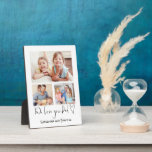 We houden van je vader 3 Foto's Script Name White Fotoplaat<br><div class="desc">We houden van je vader 3 Foto's Script Name White. Een groot belang voor de vader om de schat te koesteren, upload gewoon je drie favoriete foto's om de voorbeeldfoto's te vervangen door Wij houden van je vader en hartmotief in een stijlvol, ingesteld script. Pas uw wensen en namen aan...</div>