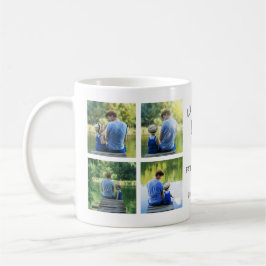 We houden van je vader 8-foto Collage Happy Vaderd Koffiemok