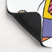 We houden van je vader Cartoon Familie Happy Vader Muismat (Hoek)