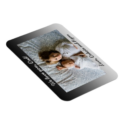 We houden van je vader, foto magneet (Rechterzijde)