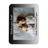 We houden van je vader, foto magneet (Verticaal)