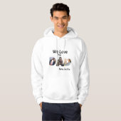 We houden van je vader hoodie (Voorkant volledig)