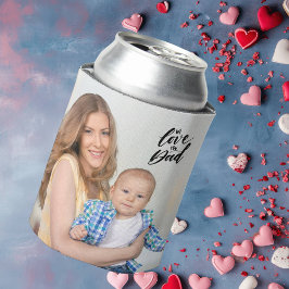 We houden van je vader moderne vaders dagfoto blikjeskoeler