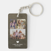 We houden van je vader, persoonlijke 5 foto's sleutelhanger (achterkant)