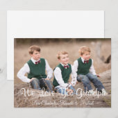 We houden van je Vaderdag Kaart (Voorkant / Achterkant)