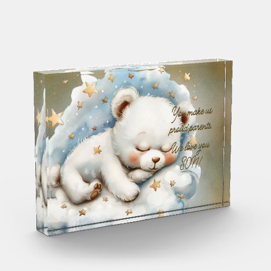 We houden van je, ZOON! Fotoblok (Links)