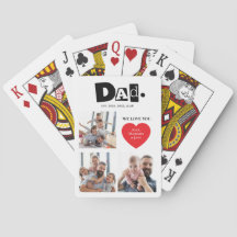 We houden van jou Papa Beste Jaren 3 Foto's Hart