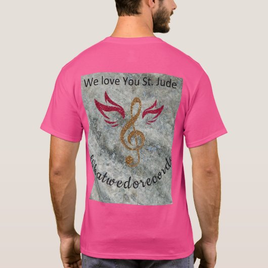 We houden van jou St. Jude T-shirt (Achterkant)