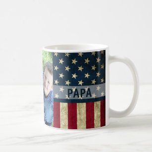 We houden van jullie militaire Papa Amerikaanse vl Koffiemok