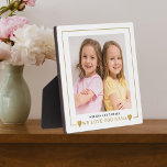 We houden van jullie Nana Grandkids Foto gepersona Fotoplaat<br><div class="desc">We houden van jullie Nana Grandchildren Foto Personalized Plaque — Personaliseer je favoriete afbeelding en kleinkinderen namen. Maakt een schat cadeau voor grootmoeder voor verjaardag,  moederdag,  grootouders en andere speciale dagen.</div>