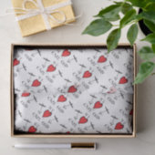 we houden van kabeljauw tissuepapier (Geschenk)