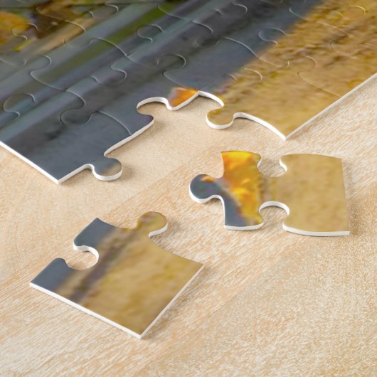 We houden van Koper Creek in Iowa. Legpuzzel (Zijkant)