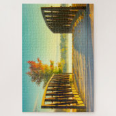 We houden van Koper Creek in Iowa. Legpuzzel (Verticaal)